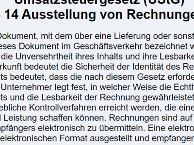 Rechnung (100, 400)